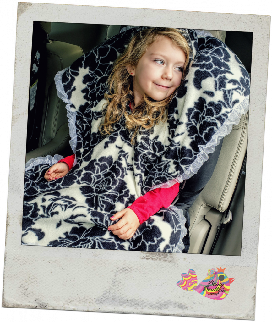 Diy no sew hot sale car seat poncho