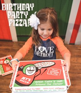Birthday Party Pizza