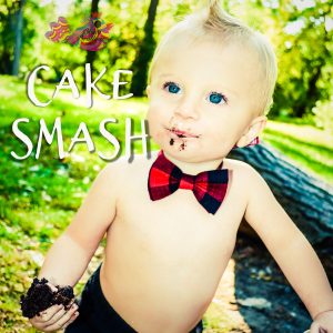 First Birthday Cake Smash Photo Shoot