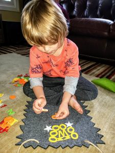 Letterboard for Felt Boys Kids