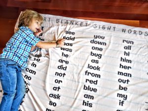 Dolch Fry Sight Word Reading Blanket Activity