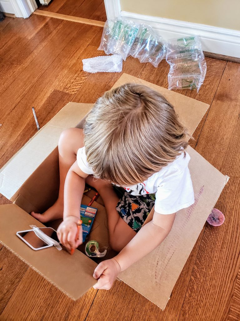 Cardboard Box Ideas for Kids