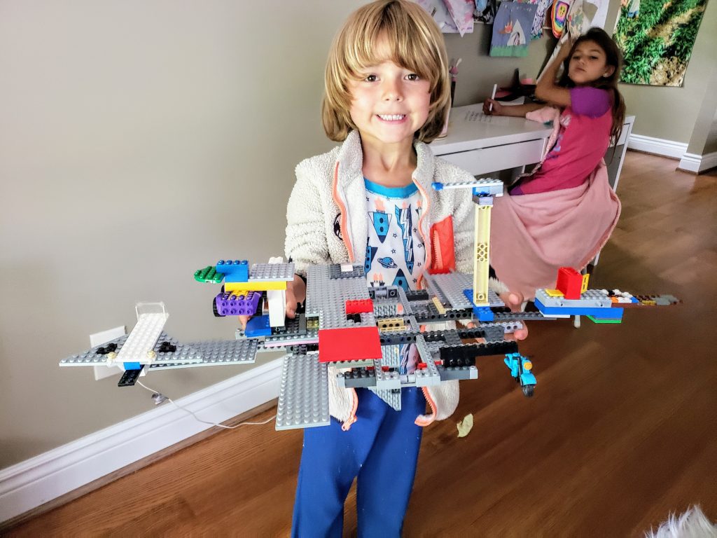 lego challenge kids ideas build